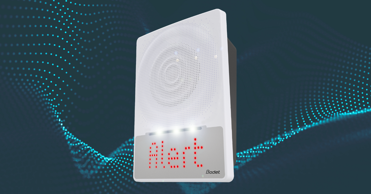 New Triple Functional Audio Sounder from Bodet Ensures Clear Messaging Every Time